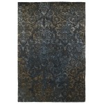 Kaleen Mercery Collection Dark Charcoal Area Rug 3'6" x 5'6"