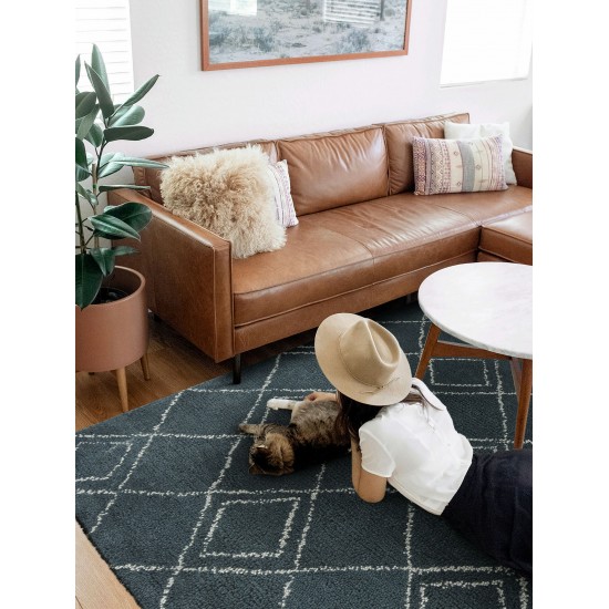 Kaleen Micha Collection Dark Aspen Area Rug 5' x 7'9"