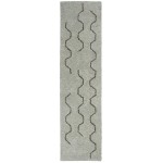 Kaleen Micha Collection Silver Brown Runner 2' x 8'