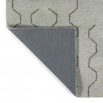 Kaleen Micha Collection Silver Brown Area Rug 3'6" x 5'6"