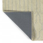Kaleen Micha Collection Ivory Silver Area Rug 9'6" x 13'