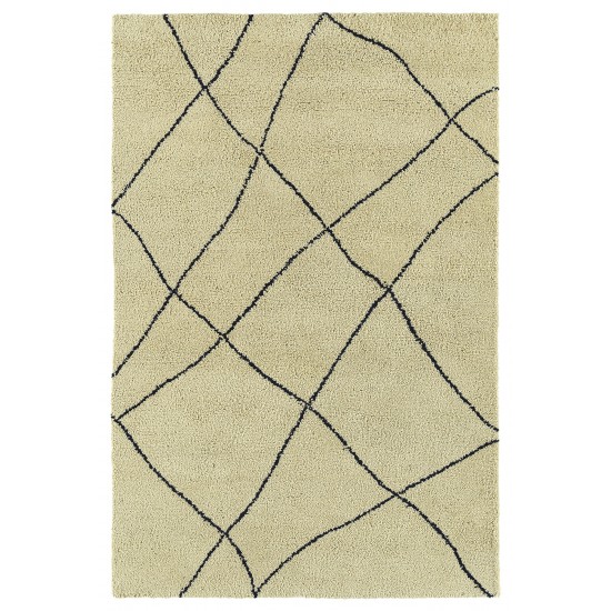 Kaleen Micha Collection Light Navy Area Rug 3'6" x 5'6"