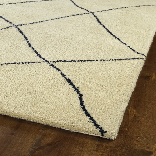 Kaleen Micha Collection Light Navy Area Rug 3'6" x 5'6"