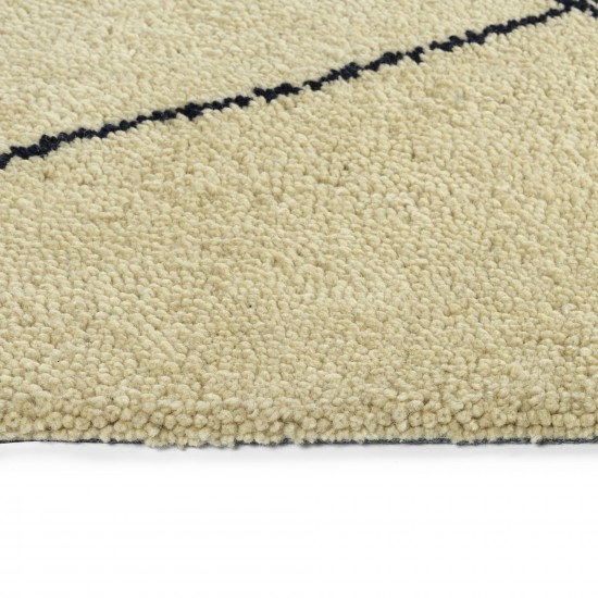 Kaleen Micha Collection Light Navy Area Rug 3'6" x 5'6"