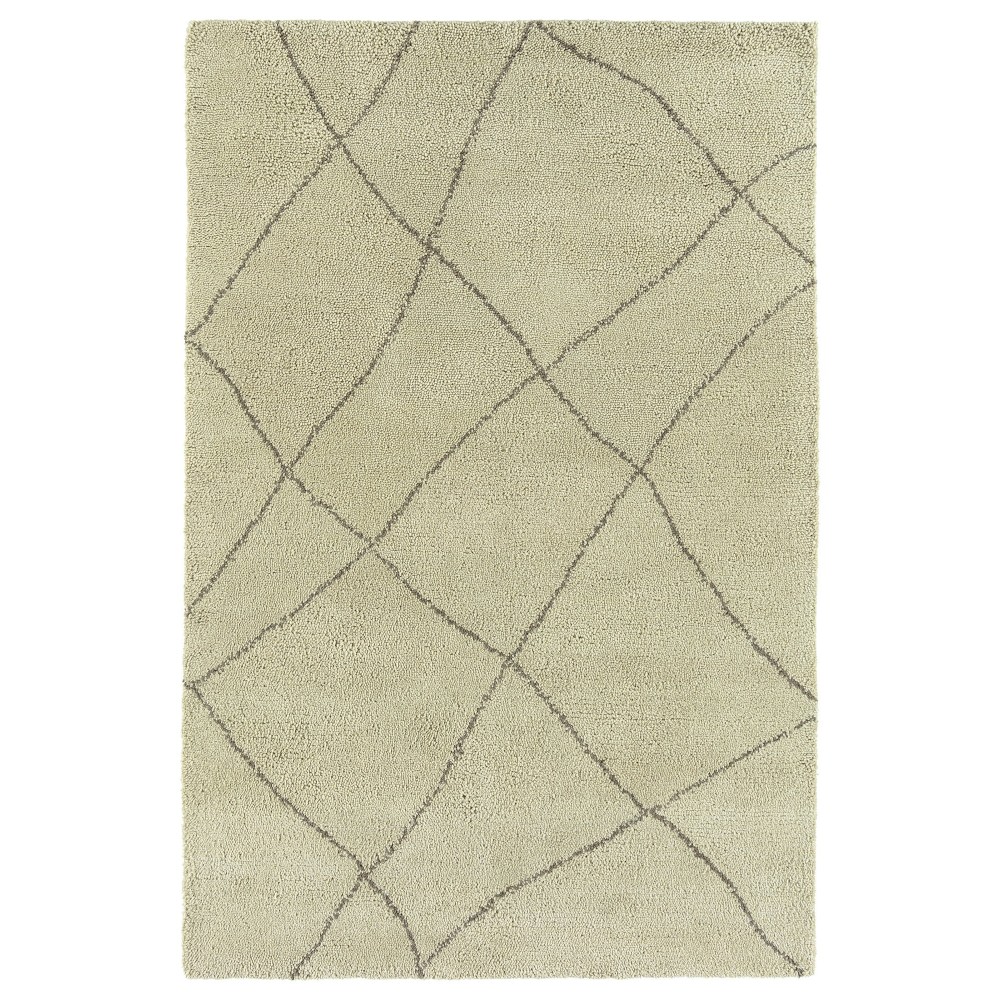 Kaleen Micha Collection Light Taupe Area Rug 3'6" x 5'6"