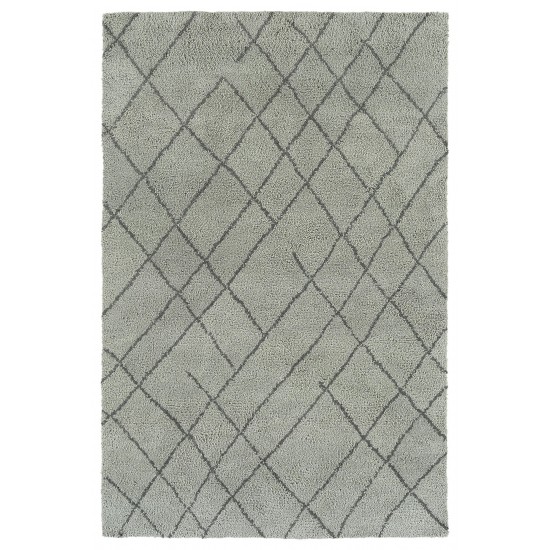 Kaleen Micha Collection Silver Gray Runner 2' x 8'