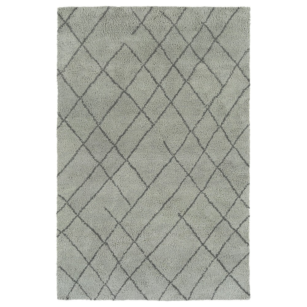 Kaleen Micha Collection Silver Gray Area Rug 3'6" x 5'6"