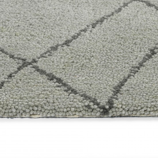 Kaleen Micha Collection Silver Gray Area Rug 5' x 7'9"