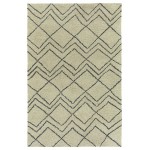 Kaleen Micha Collection Ivory Graphite Runner 2' x 8'