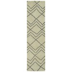 Kaleen Micha Collection Ivory Graphite Runner 2' x 8'