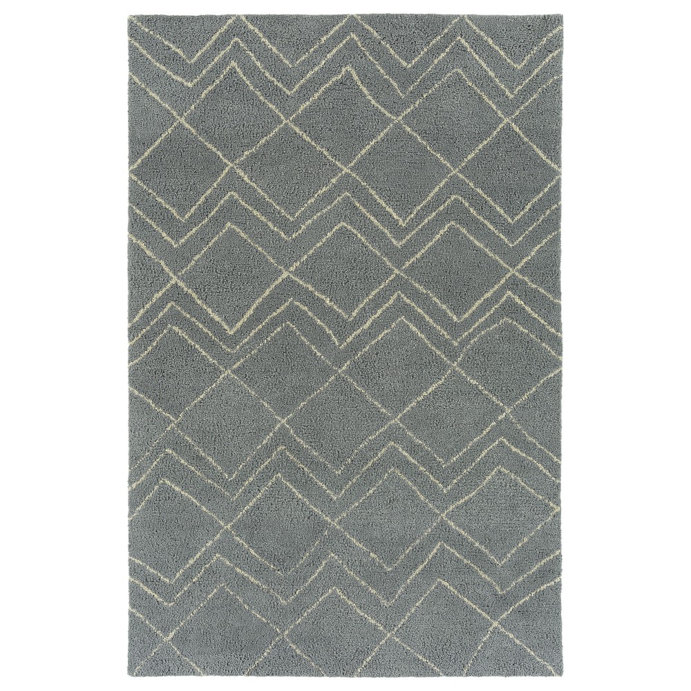 Kaleen Micha Collection Light Grey Area Rug 5' x 7'9"