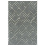 Kaleen Micha Collection Light Grey Area Rug 8' x 10'