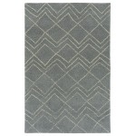 Kaleen Micha Collection Light Grey Area Rug 9'6" x 13'