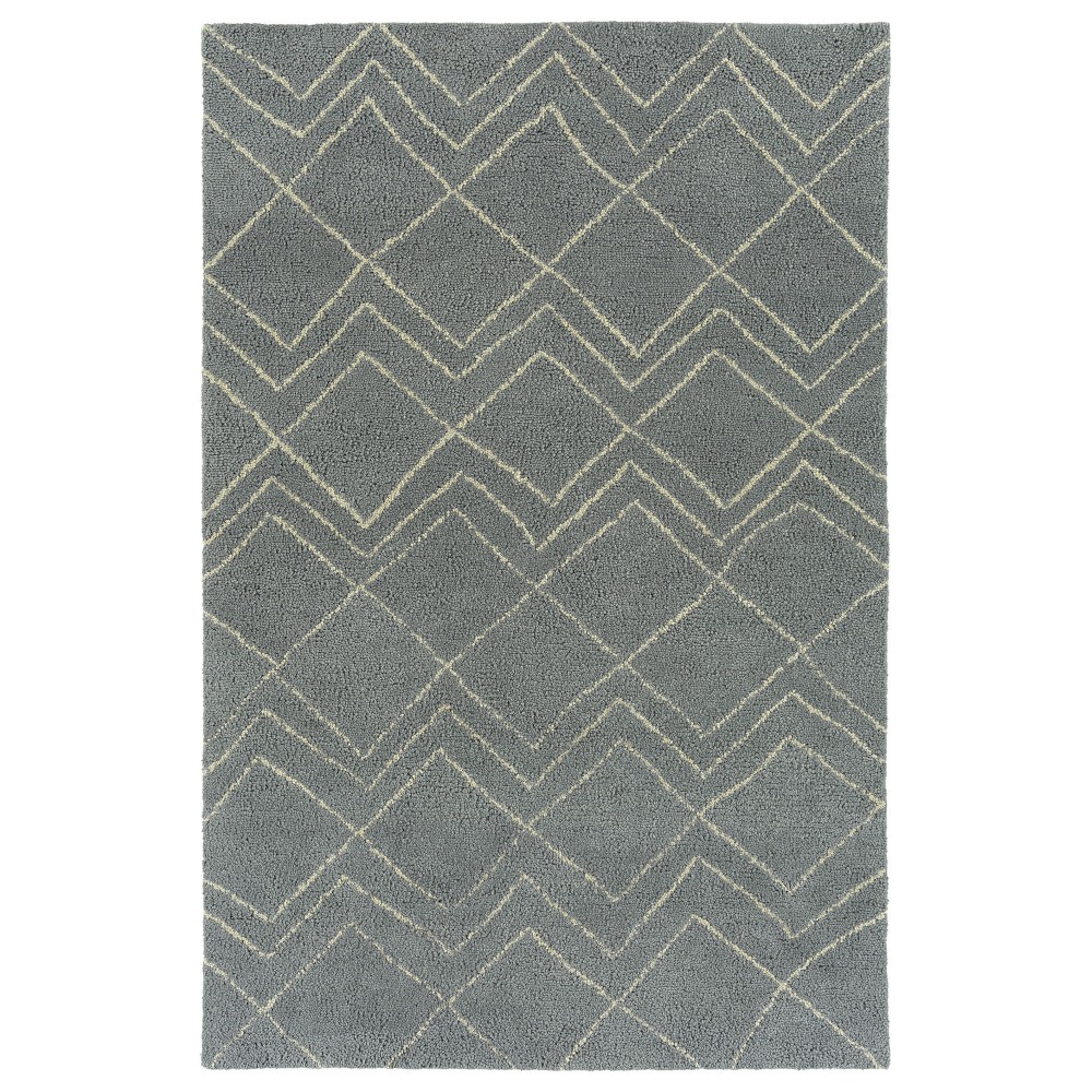 Kaleen Micha Collection Light Grey Area Rug 9'6" x 13'