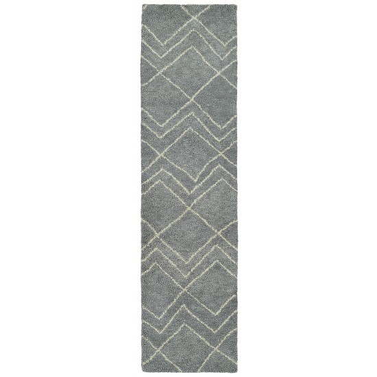 Kaleen Micha Collection Light Grey Area Rug 9'6" x 13'