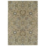 Kaleen Middleton Collection Light Mushroom Throw Rug 3' x 5'