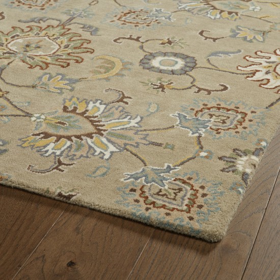 Kaleen Middleton Collection Light Mushroom Area Rug 5' x 7'9"