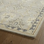 Kaleen Middleton Collection Light Grey Area Rug 5' x 7'9"