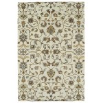 Kaleen Middleton Collection Light Linen Throw Rug 2' x 3'