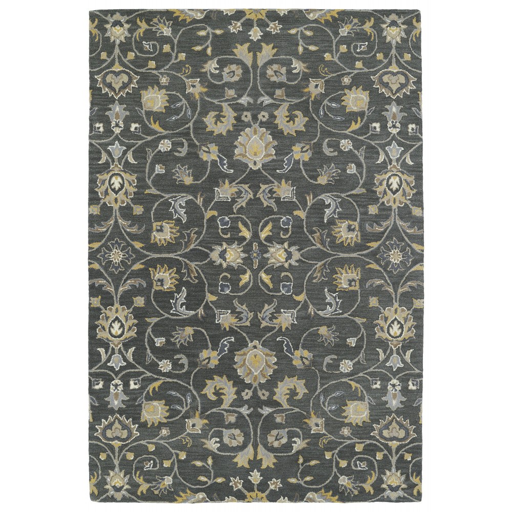 Kaleen Middleton Collection Light Graphite Area Rug 5' x 7'9"