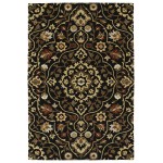 Kaleen Middleton Collection Black Throw Rug 3' x 5'