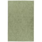 Kaleen Minkah Collection Light Olive Throw Rug 2' x 3'