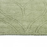 Kaleen Minkah Collection Light Olive Throw Rug 2' x 3'