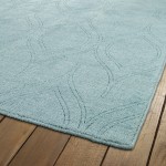 Kaleen Minkah Collection Light Spa Throw Rug 2' x 3'