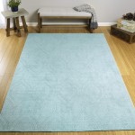 Kaleen Minkah Collection Light Spa Throw Rug 2' x 3'