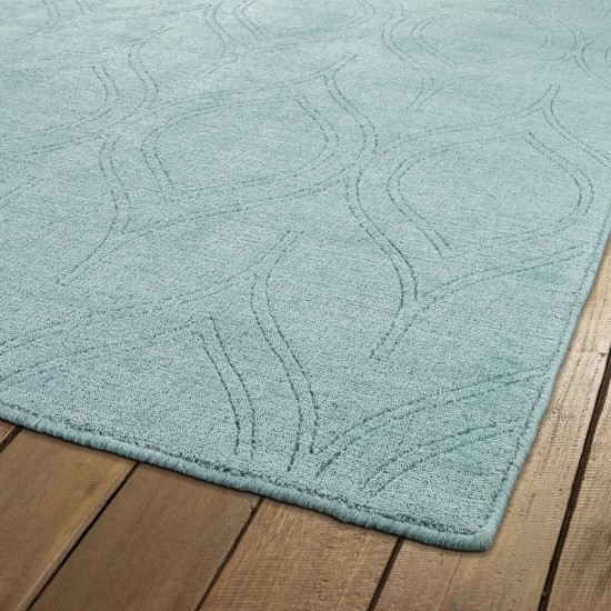 Kaleen Minkah Collection Light Spa Throw Rug 3' x 5'