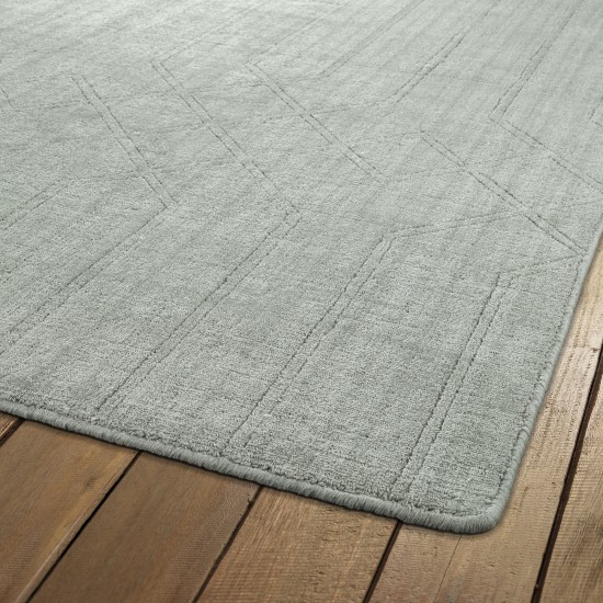 Kaleen Minkah Collection Light Silver Area Rug 5' x 7'