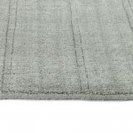 Kaleen Minkah Collection Light Silver Area Rug 7'6" x 9'