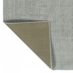 Kaleen Minkah Collection Light Silver Area Rug 7'6" x 9'