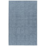 Kaleen Minkah Collection Light Blue Throw Rug 2' x 3'