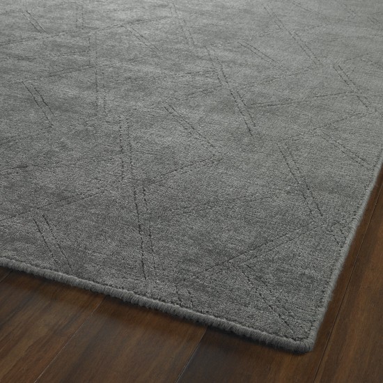 Kaleen Minkah Collection Dark Charcoal Area Rug 5' x 7'