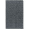 Kaleen Minkah Collection Dark Steel Throw Rug 2' x 3'