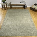 Kaleen Minkah Collection Light Grey Throw Rug 2' x 3'