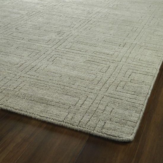 Kaleen Minkah Collection Light Grey Area Rug 5' x 7'