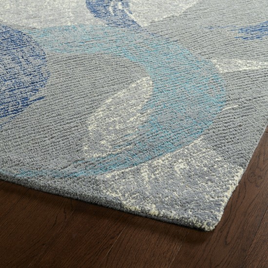 Kaleen Montage Collection MTG01-75 Grey Area Rug 3'6" x 5'6"