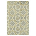 Kaleen Montage Collection MTG02-01 Ivory Throw Rug 2' x 3'