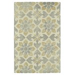 Kaleen Montage Collection MTG02-01 Ivory Area Rug 5' x 7'9"