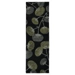 Kaleen Montage Collection Black Throw Rug 2' x 3'