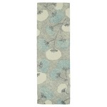 Kaleen Montage Collection Light Grey Throw Rug 2' x 3'
