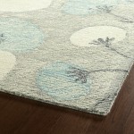 Kaleen Montage Collection Light Grey Area Rug 5' x 7'9"