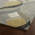 Kaleen Montage Collection MTG06-75 Grey Throw Rug 2' x 3'