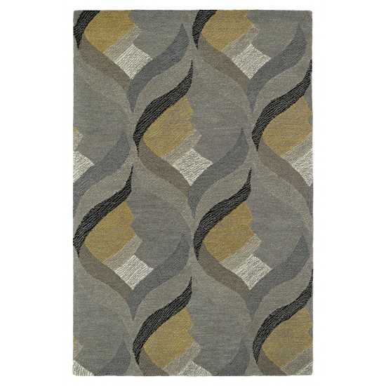 Kaleen Montage Collection MTG06-75 Grey Runner 2'6" x 8'