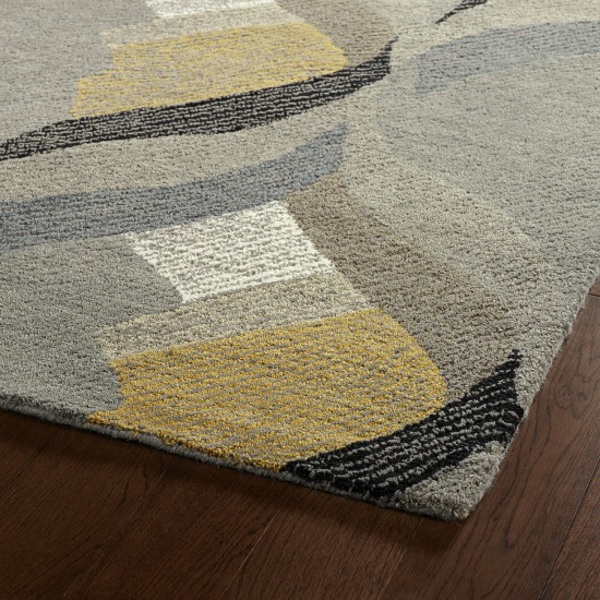 Kaleen Montage Collection MTG06-75 Grey Runner 2'6" x 8'