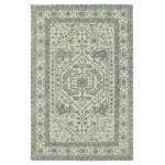 Kaleen Montage Collection MTG07-01 Ivory Throw Rug 2' x 3'