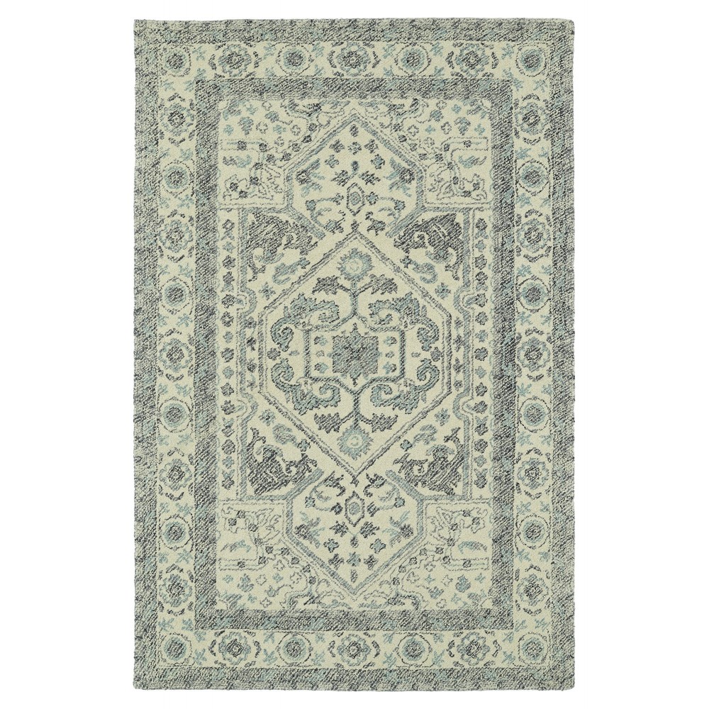 Kaleen Montage Collection MTG07-01 Ivory Throw Rug 2' x 3'