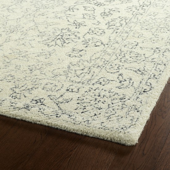 Kaleen Montage Collection MTG09-01 Ivory Throw Rug 2' x 3'